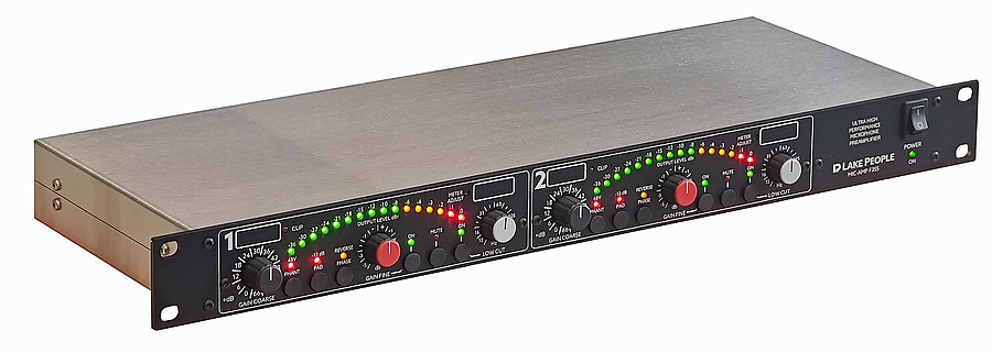 Produktbild von Zweikanal-Soundverstärker 6,35 Mm (1/4 Zoll) 0–20 DB Gain, DC 5–12 V – Perfekt Für Mikros & Instrumente